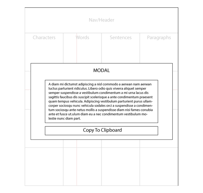 Lipsum.pro Refined Concept Wireframe two